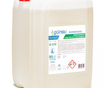 Forest G 312 Zeminler İçin Ağır Kir Ve Yağ Çözücü 20 L