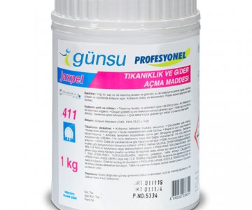 Jaxpel 411 Tıkanıklık Ve Gider Açma Maddesi 1 Kg