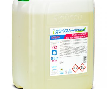 Jaxpel 412 Bulaşık Makinesi İçin Leke Çıkartıcı Ve Protein Çözücü Hijyen Maddesi 20 L
