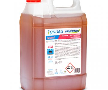Jaxpel 408 Mutfak Yüzeyleri İçin Yağ Çözücü 5 L